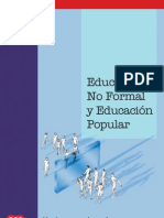 Educación No Formal y Educación Popular