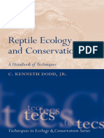 (Techniques in Ecology and Conservation Series) Dodd, C. Kenneth-Reptile Ecology and Conservation - A Handbook of Techniques-Oxford University Press (2016)