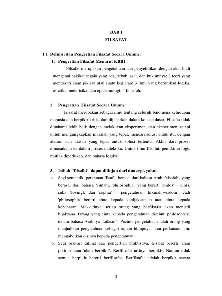 ILMU FILSAFAT
