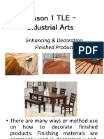 TLE Lessons For Grade VI Industrial Arts