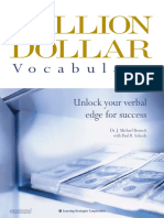 Million Dollar Vocabulary Manual