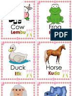 Animals Flashcard