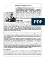 Biografía de Juan Montalvo