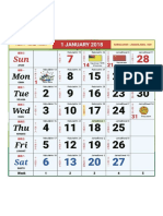 Kalendar Kuda 2018 PDF