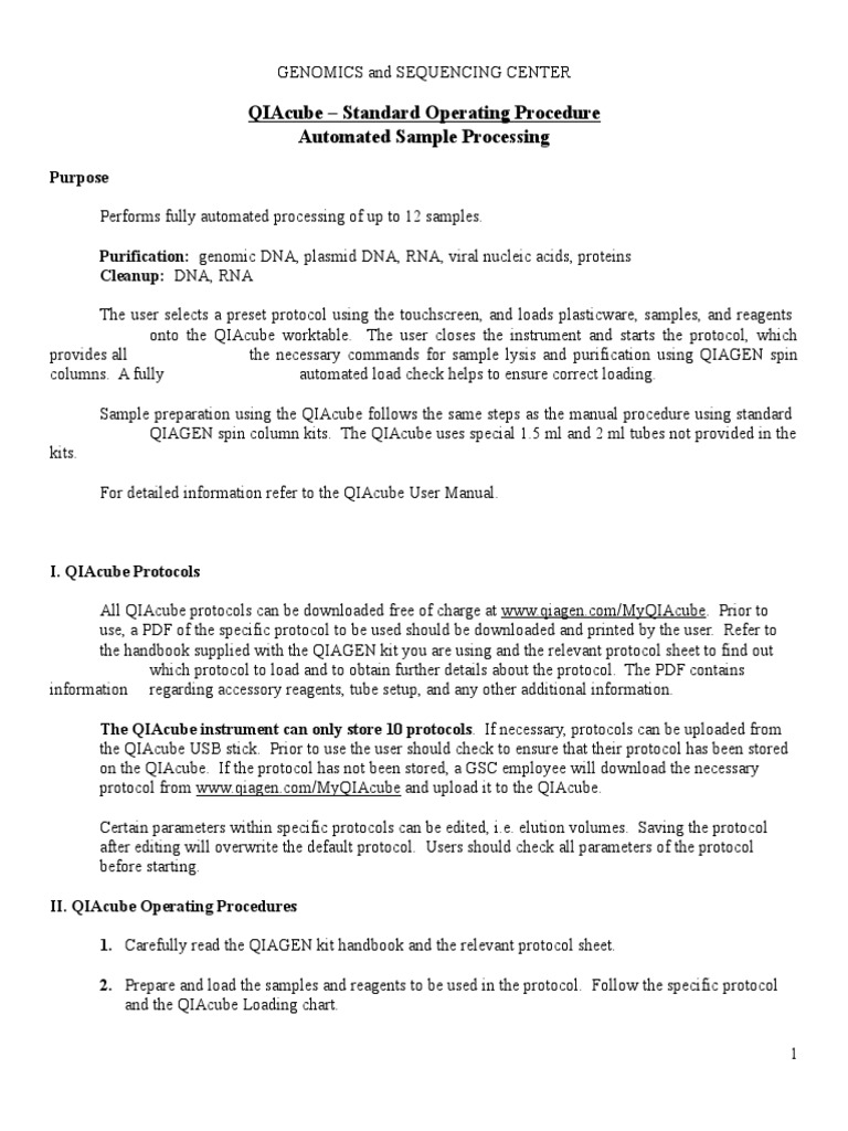 Qiacube User Manual Pdf – Qiagen QIAcube HT Manuals – UKZFM