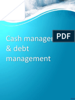 Cash Management & Debt Management