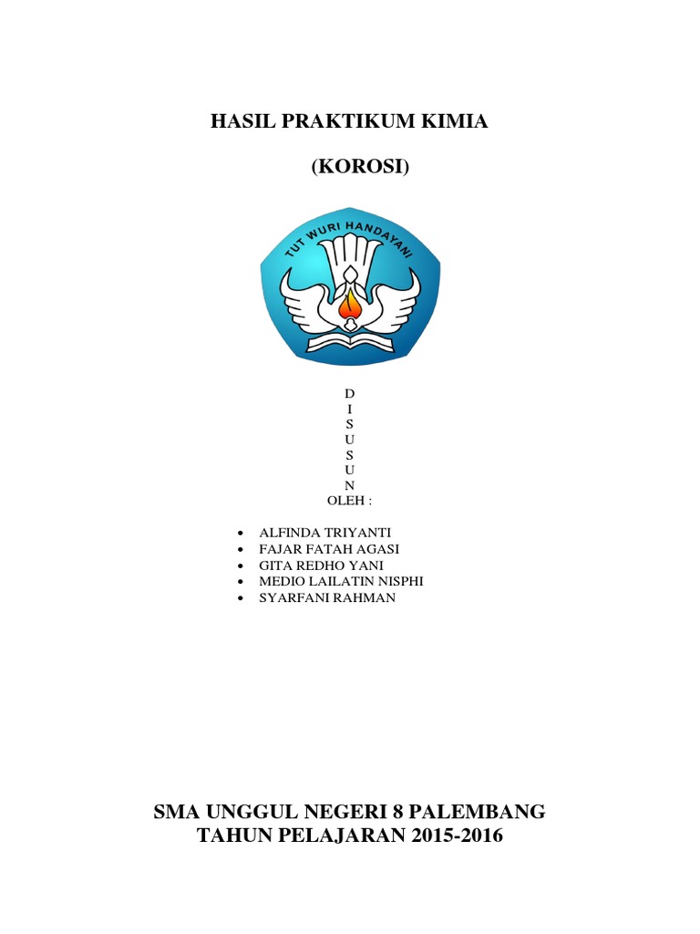 Laporan Praktikum Kimia