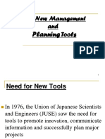 Seven New Management and Tools: Planning