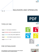 Fire Extinguishers and Sprinklers