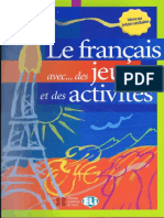 Le Francais Avec Des Jeux Et Des Activites Niveau Intermediaire PDF