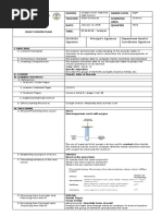 School Grade Level Teacher Learning Area Date: Quarter Time