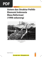 Download Bab 5 Sistem Dan Struktur Politik Ekonomi Indonesia Masa Reformasi 1998-Sekarang by AchmadZakiZamzami SN369107575 doc pdf