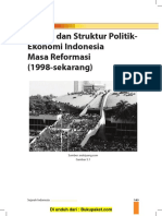 Bab 5 Sistem Dan Struktur Politik Ekonomi Indonesia Masa Reformasi (1998-Sekarang)