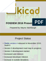 Kicad Presentation Fosdem 2016