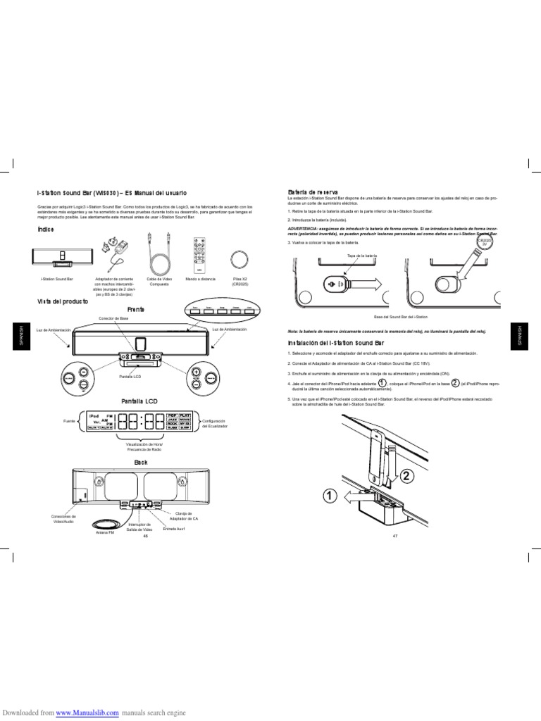 LOGIC3 Manual | PDF | Yo telefono | Yo sintoniza