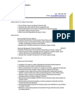 Combination Resume - Sample 2