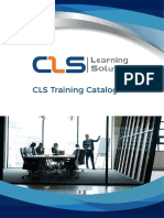 CLS Training Catalogue and 2018 Training Calendar Opt