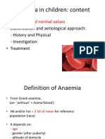 11. Anaemia in Children