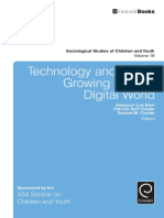 S. L. Blair, P. N. Claster, S. M. Claster Eds. Technology and Youth Growing Up in a Digital World