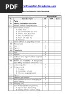 HDPE Pipe Jointing Inspection Report | PDF | Pipe (Fluid Conveyance ...