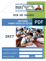 Ecr Lectura 1° Secundaria