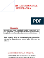 Análisis Dimensional y Semejanza