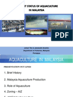 Status of Aquaculture in Malaysia Summary PDF