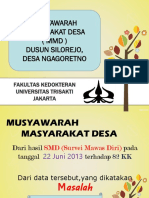 PPT Musyawarah Masyarakat Desa