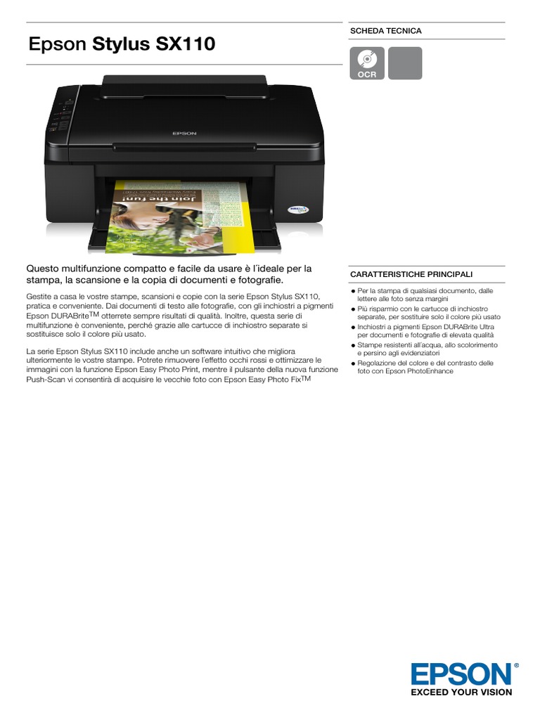 epson sx110