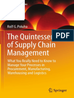 Rolf G. Poluha, The Quintessence of Supply Chain Management, Springer, 2016