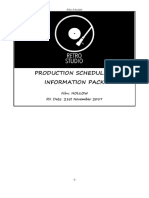 HOLLOW Production Schedule 