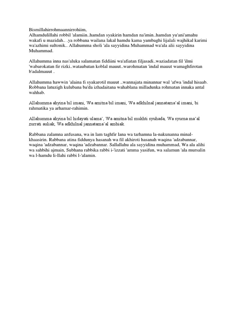 Do A Hamdan Syakirin