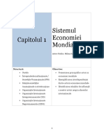Cap. 1 Sistemul Economiei Mondiale