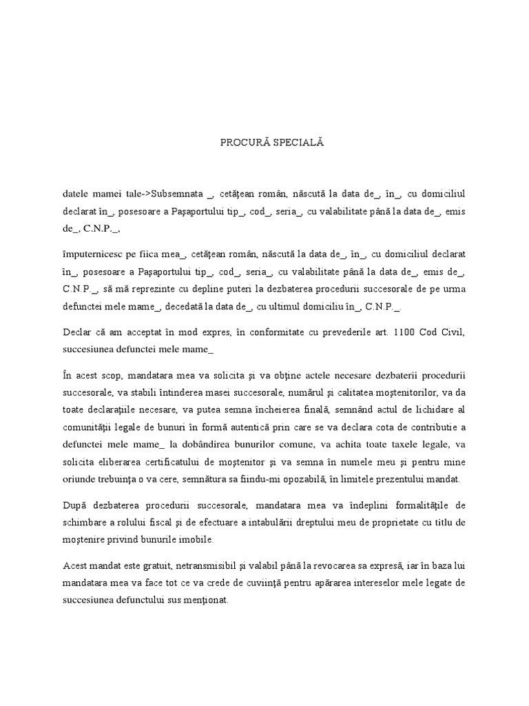 Model Procura | PDF