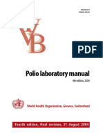 WHO - Polio Laboratory Manual