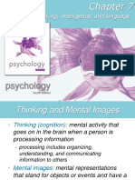 Psychology: Cognition: Thinking, Intelligence, and Language