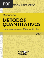 Manual de Métodos Quantitativos Para Iniciantes