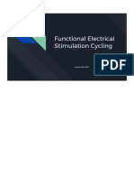 Functional Electrical Stimulation Cycling With Notes