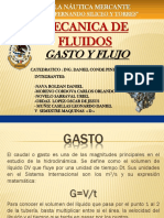 Gasto y Flujo