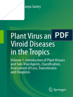 K. Subramanya Sastry (Auth.) - Plant Virus and Viroid Diseases in The Tropics - Volume 1 - Introduction of Plant Viruses and Sub-Viral Agents, Classific