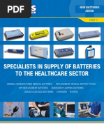 Medical Battery Solutions Overview | PDF | Galvanic Cells