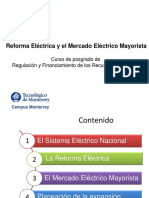 Reforma Electrica y Mercado Eléctrico PDF