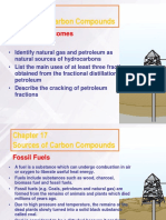 Sources of Carbon Compounds: Learning Outcomes