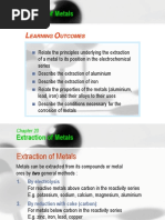 C20 Extraction of Metals