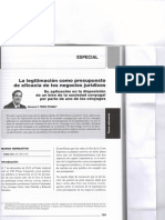 La Legitimacion Como Presupuesto de Eficacia de Los Negocios Juridicos - Giovanni PRIORI POSADA PDF