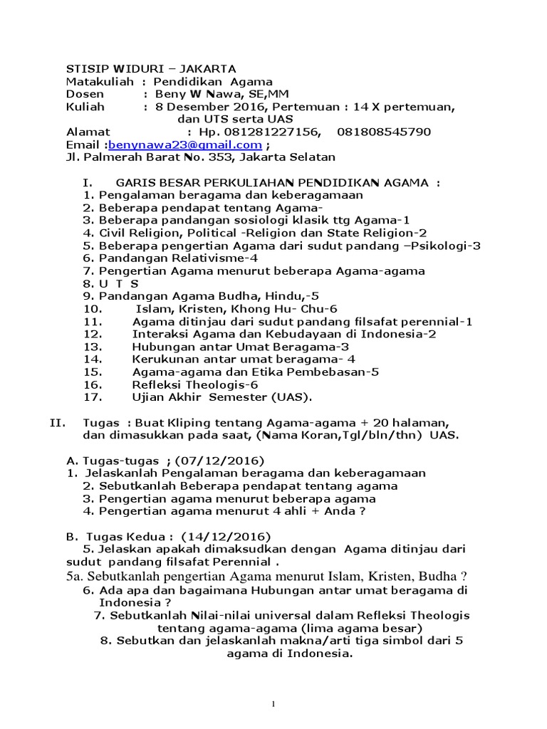 Stisip Widuri Bbu Apus 1 Pdf