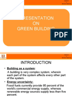 Green Building Presentation on Energy Efficiency in Buildings