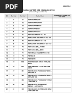 KEW - ps-5 Daftar Kad Kawalan Stok