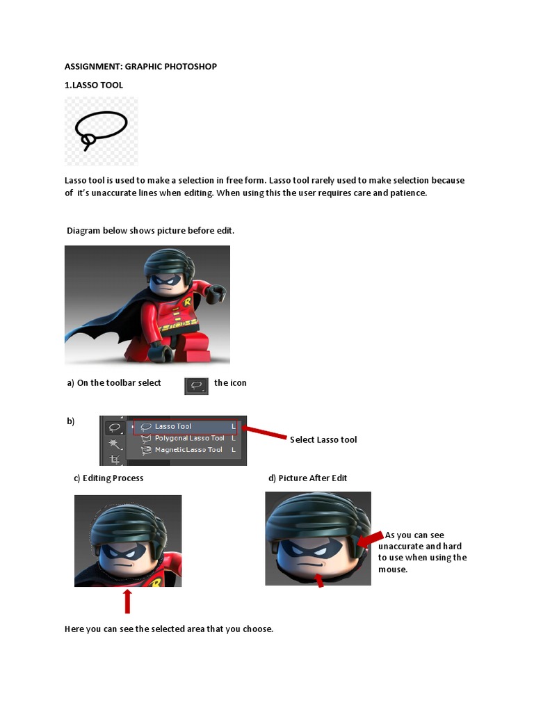 Adobe Photoshop Tools Tutorial | PDF | Adobe Photoshop | Graphics