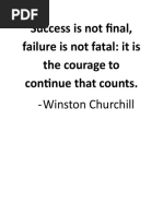 Quote About Success